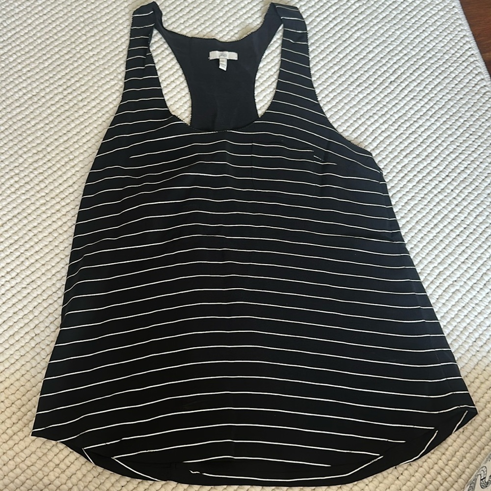 Joie Medium Striped Sleeveless Top